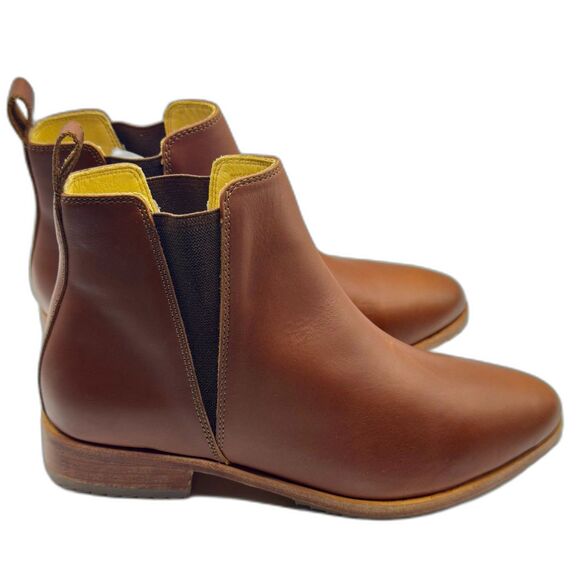 Nisolo Chelsea Leather Boots Women’s Size 5 Brown Handmade in Peru Sustainable - Picture 6 of 7